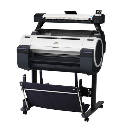  Canon imagePROGRAF iPF670 24 inch Large-Format Inkjet Printer with L24 Scanner