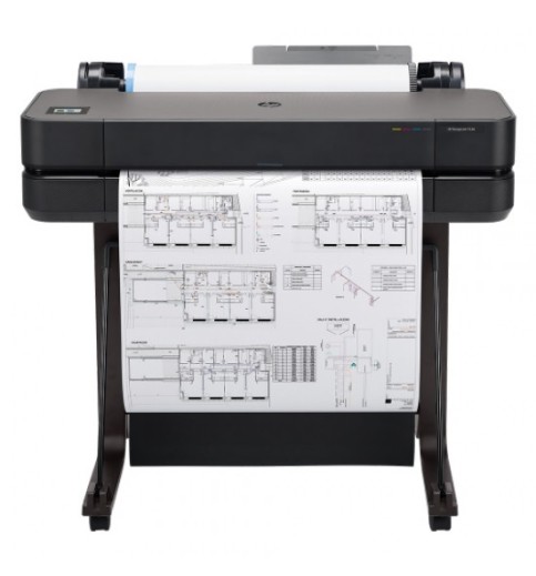HP DesignJet T630 Large Format Wireless Plotter Printer - 24", with Mobile Printing