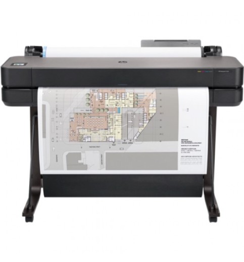 HP DesignJet T630 Large Format Wireless Plotter Printer