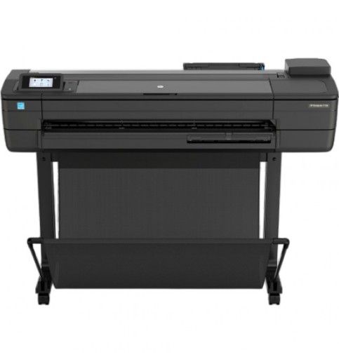 HP DesignJet T730 Large Format Wireless Plotter Printer
