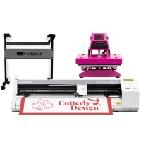 Roland GS2-24 Cutter with Craft Heat Press