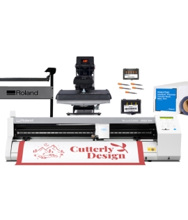 Roland GS2-24 Cutter with MAXX20 Heat Press and Accessories Roland GS2-24 Cutter with MAXX20 Heat Press and Accessories