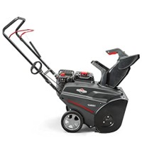 Briggs And Stratton 1022ER 22-in 208-cc Single-Stage with Auger Assistance Gas Snow Blower with Push-Button Electric Start