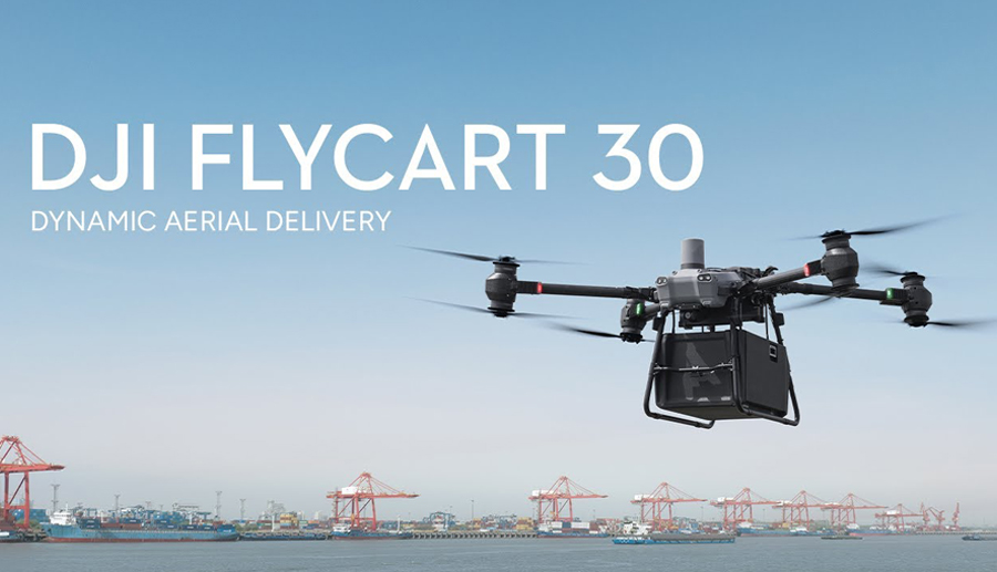 DJI FlyCart 30 Aerial Delivery Drone