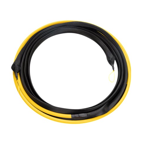 Pre-terminated MPO Trunk Cable, 192 Fibers, 16 x MPO-12 APC (Male) to 16 x MPO-12 APC (Male) Single Mode (OS2) Type B, LSZH, 0.35dB Max, Breakout 80cm, Double Jacket, Yellow