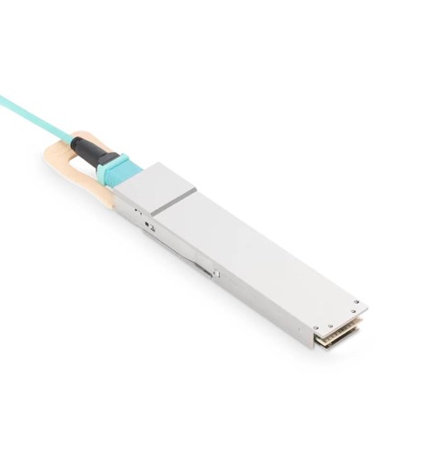 Compatible 400G AOC OSFP RHS/Flat Top 4x100G PAM4 to QSFP-DD 8x50G PAM4 Active Optical Cable Compatible 400G AOC OSFP RHS/Flat Top 4x100G PAM4 to QSFP-DD 8x50G PAM4 Active Optical Cable