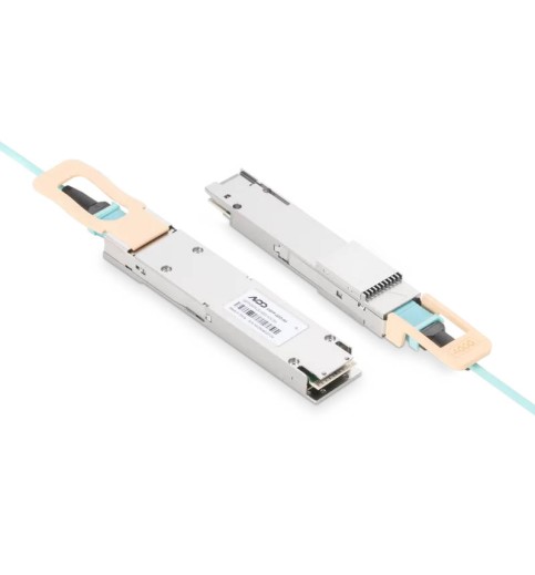 Compatible 400G AOC OSFP RHS/Flat Top 4x100G PAM4 to QSFP-DD 8x50G PAM4 Active Optical Cable Compatible 400G AOC OSFP RHS/Flat Top 4x100G PAM4 to QSFP-DD 8x50G PAM4 Active Optical Cable