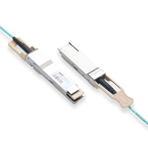 Compatible 400G AOC QSFP-DD 8x50G PAM4 to 2x200G QSFP56 4x50G PAM4 Active Optical Breakout Cable Compatible 400G AOC QSFP-DD 8x50G PAM4 to 2x200G QSFP56 4x50G PAM4 Active Optical Breakout Cable