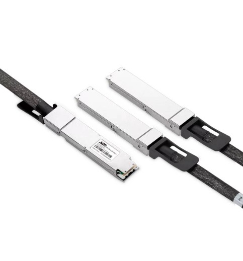 NVIDIA/Mellanox Compatible 1.6T DAC OSFP224 IHS/Closed Finned Top 8x200G PAM4 to 2x800G OSFP224 RHS/ Flat Top 4x200G PAM4 InfiniBand XDR Passive Direct Attach Copper Splitter Cable
