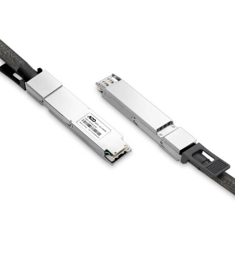 NVIDIA/Mellanox Compatible 1.6T DAC OSFP224 IHS/Closed Finned Top 8x200G PAM4 to OSFP224 IHS/Closed Finned Top 8x200G PAM4 InfiniBand XDR Passive Direct Attach Copper Cable