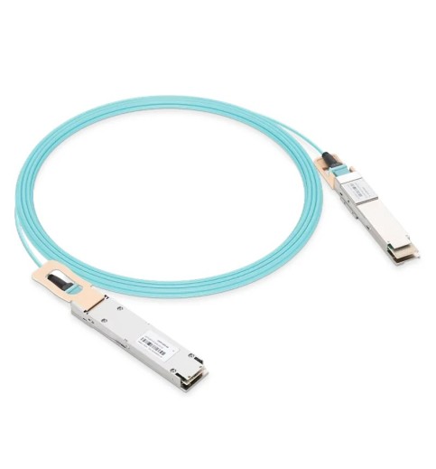 Compatible 400G AOC OSFP RHS/Flat Top 4x100G PAM4 to QSFP-DD 8x50G PAM4 Active Optical Cable Compatible 400G AOC OSFP RHS/Flat Top 4x100G PAM4 to QSFP-DD 8x50G PAM4 Active Optical Cable
