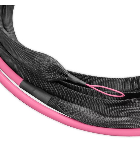 Pre-terminated MPO Trunk Cable, 192 Fibers, 16 x MPO-12 APC (Female) to 16 x MPO-12 APC (Female) Multimode (OM4) Type B, LSZH, 0.35dB Max, Breakout 3m, Double Jacket, Magenta
