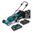 Makita 18V X2 LXT Lithium-Ion 36V 17 Cordless Lawn Mower Kit Brushless Angle Grinder