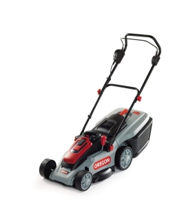 Oregon LM300 Cordless Battery-Powered 16 Lawn Mower Battery Charger Included